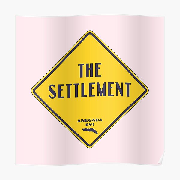 "The Settlement, Anegada BVI" Poster for Sale by MartinRivas Redbubble