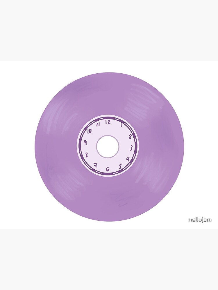 Midnights Vinyl (lavender version) Art Print for Sale by nellojam