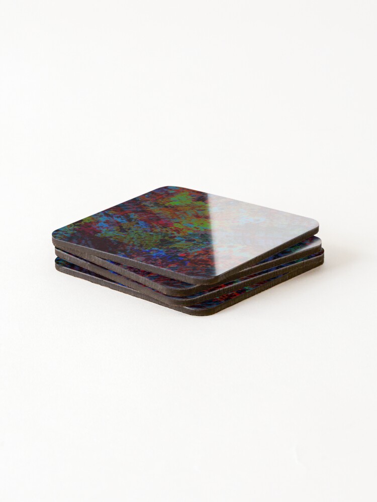 Thumbnail 4 of 5, Coasters (Set of 4), Abstract pattern. designed and sold by MirBer.