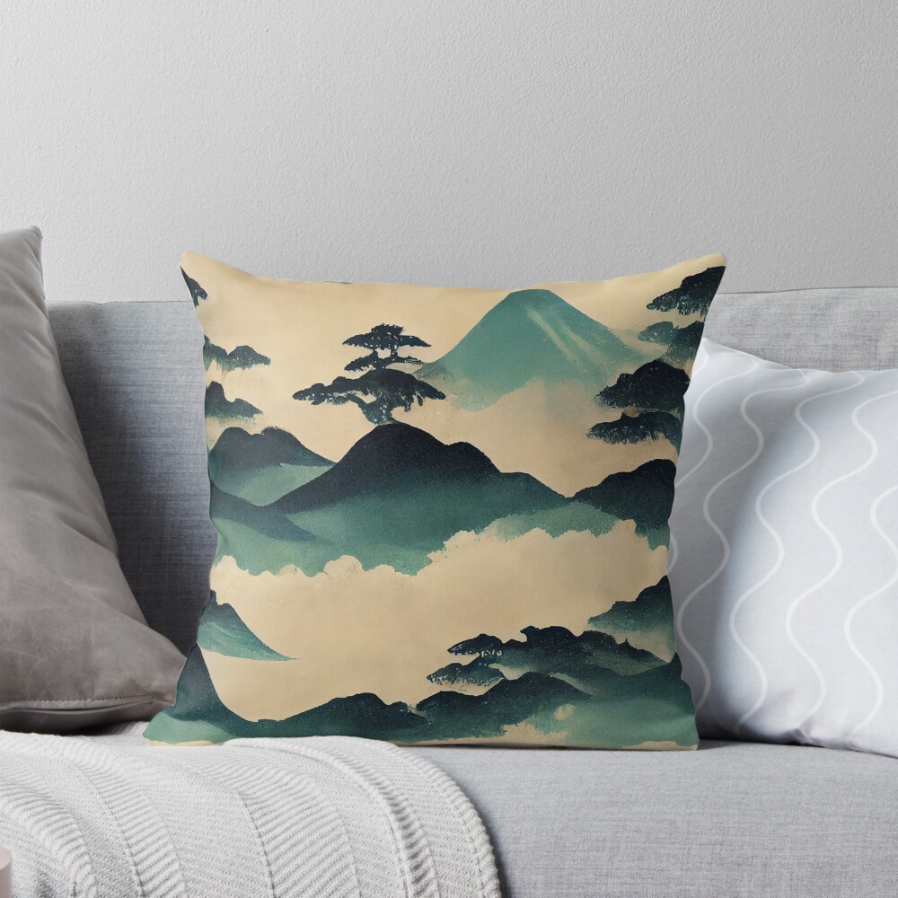 Item preview, Throw Pillow designed and sold by ARTIFLAVE.