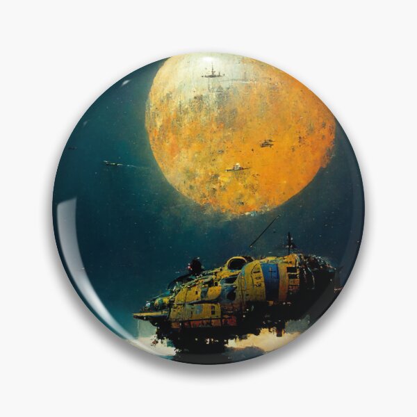 Item preview, Smuggler spaceship landing on an aquatic moon designed and sold by zoro92.