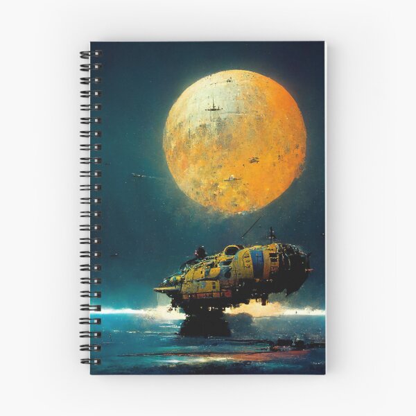 Item preview, Smuggler spaceship landing on an aquatic moon designed and sold by zoro92.