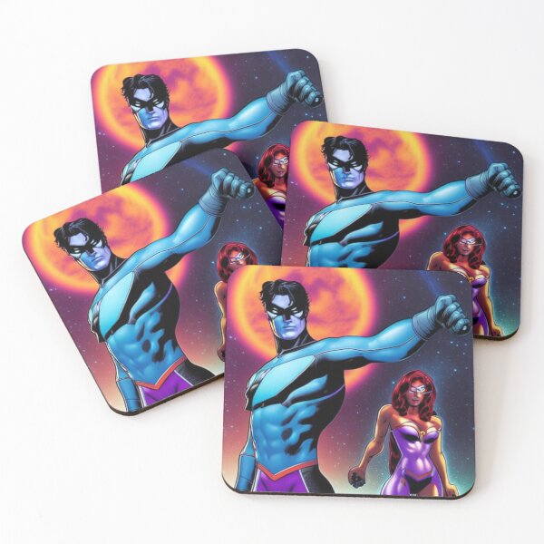 Item preview,  Nightwing and starfire 6 designed and sold by Tribaltreasures.