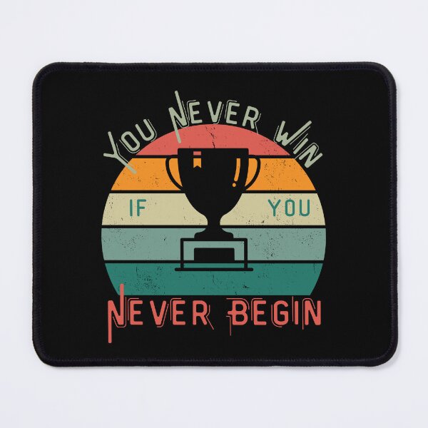Item preview, You Never Win Art Design Draw Street Art Text Graphic Retro Vintage designed and sold by BK-Fishing.