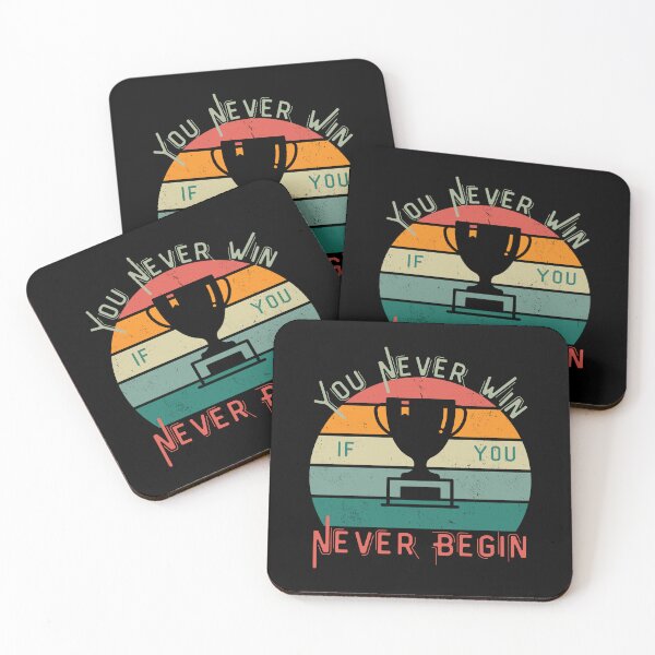 Item preview, You Never Win Art Design Draw Street Art Text Graphic Retro Vintage designed and sold by BK-Fishing.