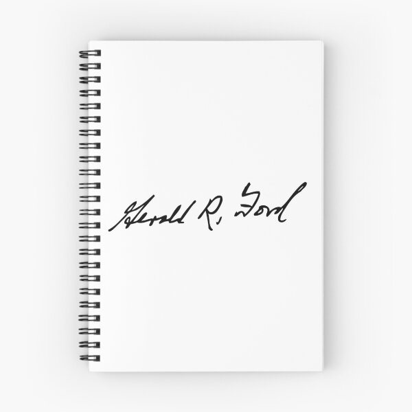 Item preview, Gerald Ford's signature designed and sold by Gentle40Winks.