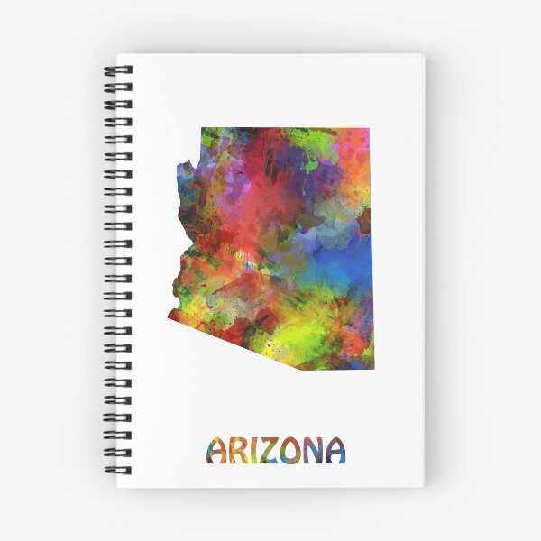 Item preview, arizona map designed and sold by BekimART.