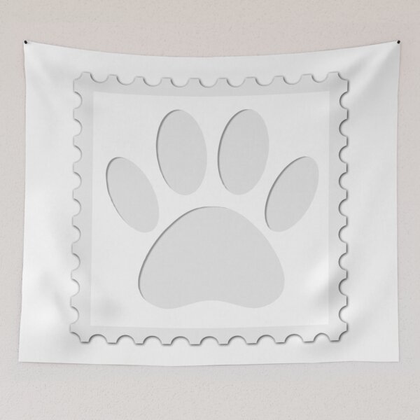 Item preview, Dog Paw Print Cut Out designed and sold by Almdrs.