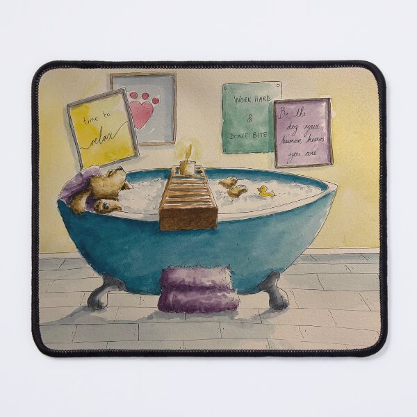 Item preview, Dog spa designed and sold by SketchingDoctor.