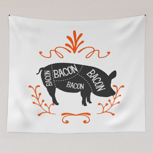 Item preview, Beautiful Bacon Pig designed and sold by Shekevara.