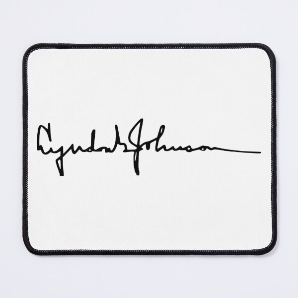 Item preview, Lyndon B. Johnson - Signature designed and sold by Gentle40Winks.