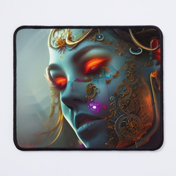 Item preview, Beautiful Alien Woman Covered with Jewelry and Metal designed and sold by DanTheManDan.