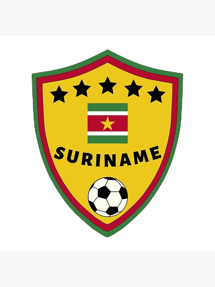 "Suriname Football Team" Poster for Sale by Footballunite | Redbubble