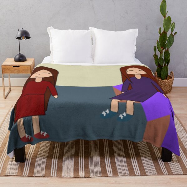 Item preview, sabrina sitting on her bed designed and sold by GooglyEyes-.