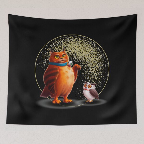 Item preview, A Cat And An Owl Ai 2 designed and sold by TajfunX.