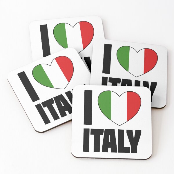 Item preview, I Love Italy - I Heart Italy Heart designed and sold by molamode.
