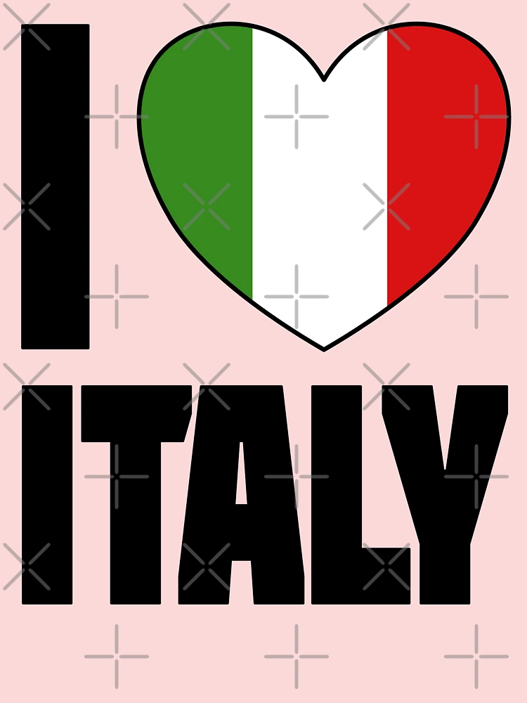  P.S. I Love Italy God Made Me Italian Cute Infant T