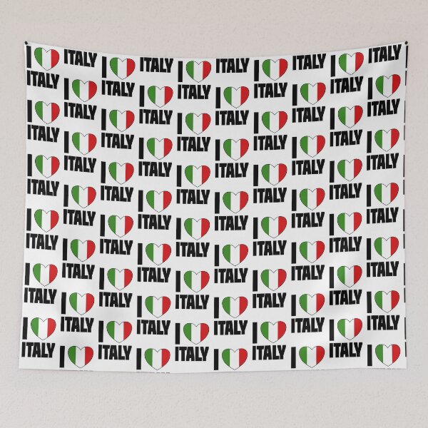 Item preview, I Love Italy - I Heart Italy Heart designed and sold by molamode.