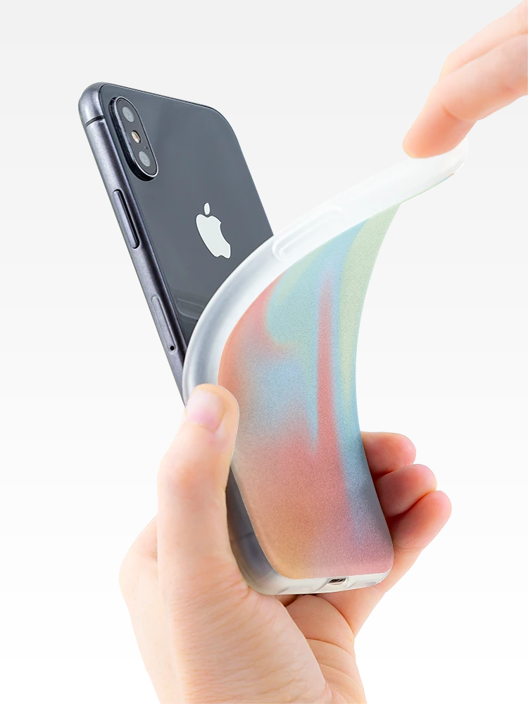 Thumbnail 4 of 5, iPhone Case, Gradient Abstract Background designed and sold by sofibelen.