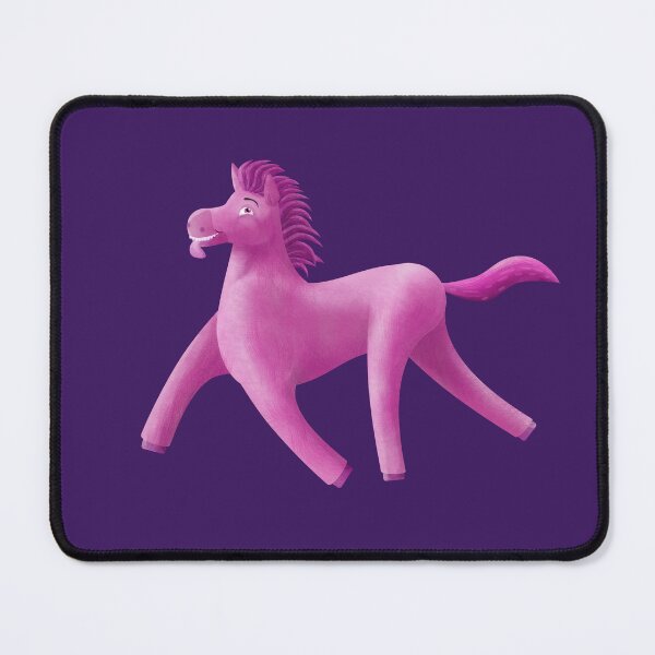 Item preview, Pink Wonky Horse painterly designed and sold by BeccaDoodles.