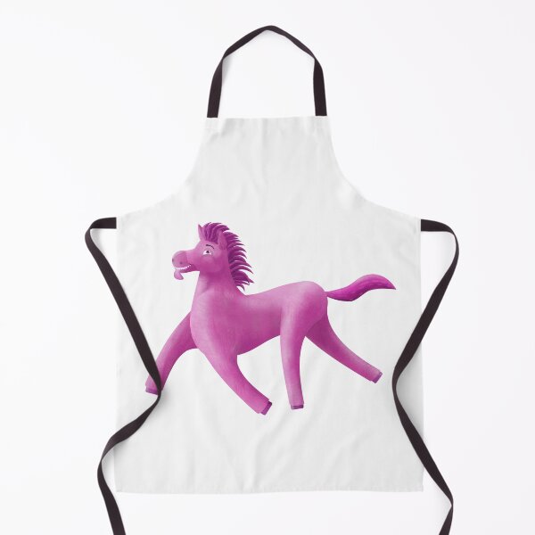 Item preview, Pink Wonky Horse painterly designed and sold by BeccaDoodles.