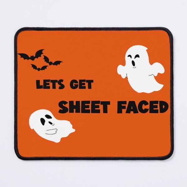Item preview, Lets Get Sheet Faced - Halloween - Funny Design designed and sold by LMcDs.