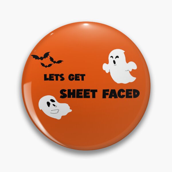 Item preview, Lets Get Sheet Faced - Halloween - Funny Design designed and sold by LMcDs.