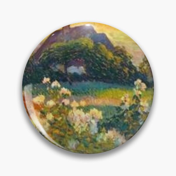 Item preview, Robert Pinchon-Field Flowers Painting designed and sold by HappyLife4U.