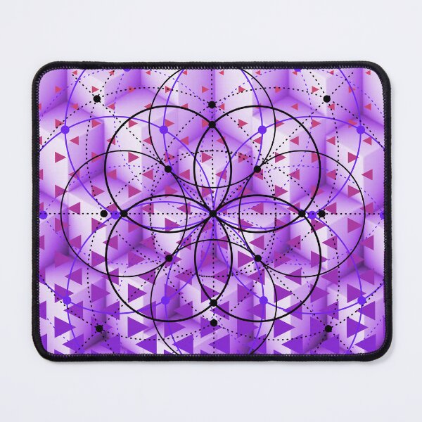 Item preview, Purple Seed Of Life designed and sold by Rumrabbit82.