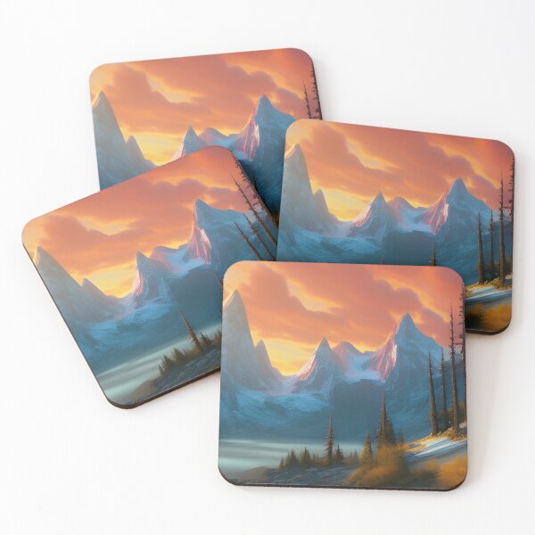 Item preview, Sunset Mountains designed and sold by Nylaria.
