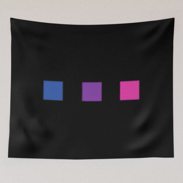 Item preview, Bandera de orgullo punteada de bisexualidad minimalista designed and sold by sharagosv.
