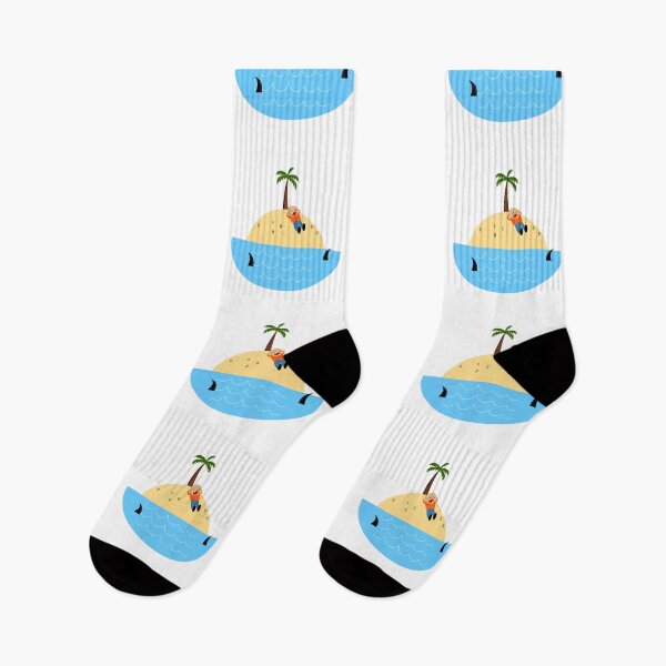 Item preview, Sky Beneath Shark ahead Never fear  designed and sold by thinkittithink.