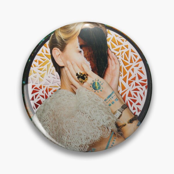 Item preview, Surreal handmade collage "Insomnia Girl" designed and sold by Everna-more.