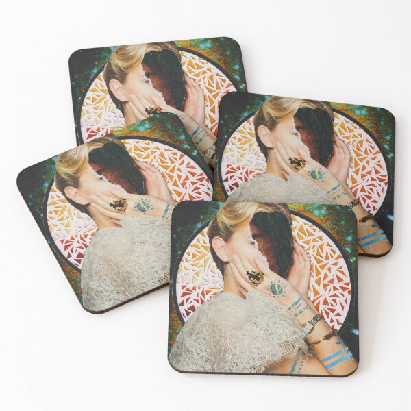 Item preview, Surreal handmade collage "Insomnia Girl" designed and sold by Everna-more.