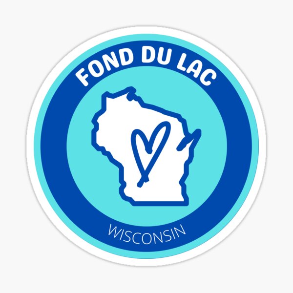 Item preview, FOND DU LAC WISCONSIN - BLUE LOVE designed and sold by jrno11.