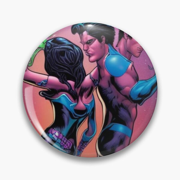 Item preview,  Nightwing and starfire 9 designed and sold by Tribaltreasures.