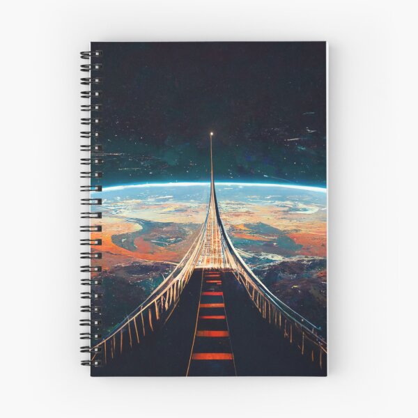 Item preview, There is a bridge connecting Earth to space designed and sold by zoro92.