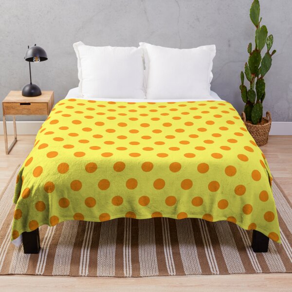 Item preview, Orange and Yellow Polka Dots designed and sold by patterniastudio.