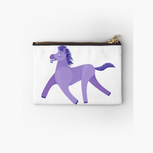 Item preview, Purple Wonky Horse clean simplified designed and sold by BeccaDoodles.