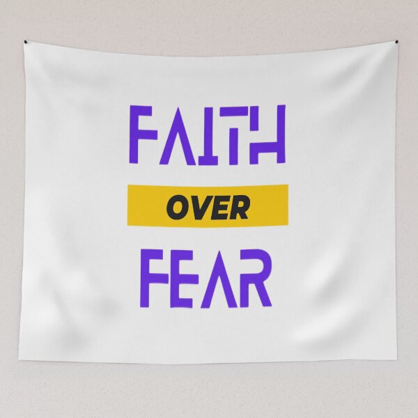 Item preview, Faith Over Fear - Every day Attitude designed and sold by LiHadxy.