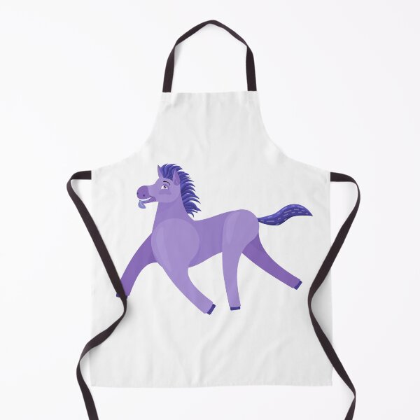 Item preview, Purple Wonky Horse clean simplified designed and sold by BeccaDoodles.