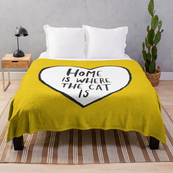Item preview, Home Is Where The Cat Is designed and sold by Me And The Moon.