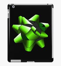 Green Present Bow iPad Case/Skin