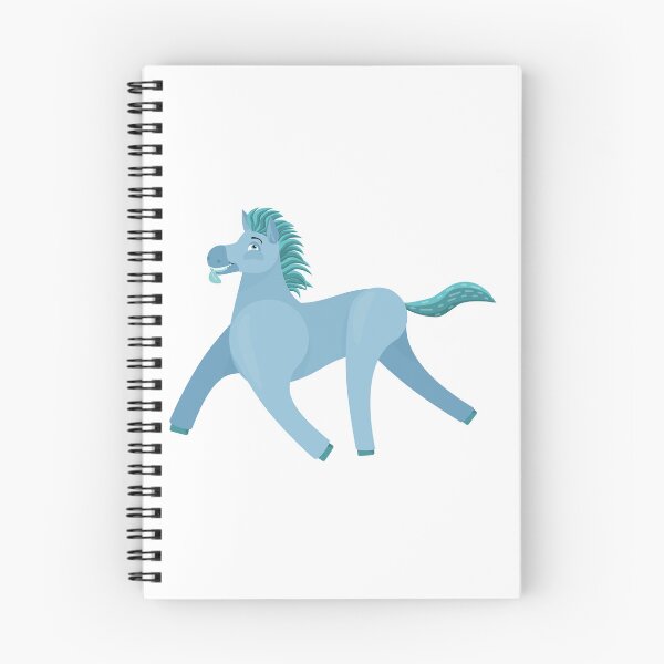 Item preview, Teal Wonky Horse clean simplified designed and sold by BeccaDoodles.
