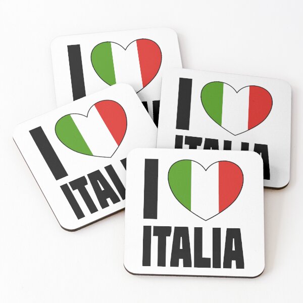 Item preview, I Love Italia - I Heart Italia Heart designed and sold by molamode.