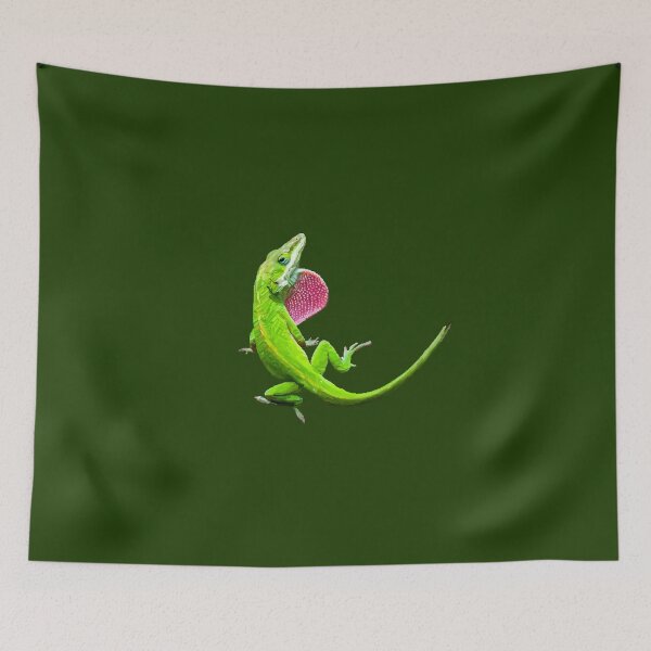 Item preview, Green Anole ; Anolis carolinensis designed and sold by gaia-crypt.