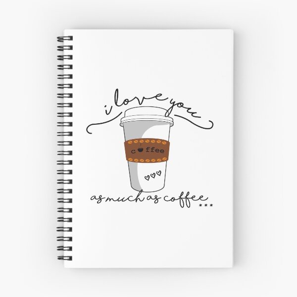 Item preview, Te amo tanto como el café designed and sold by Mhaddie.