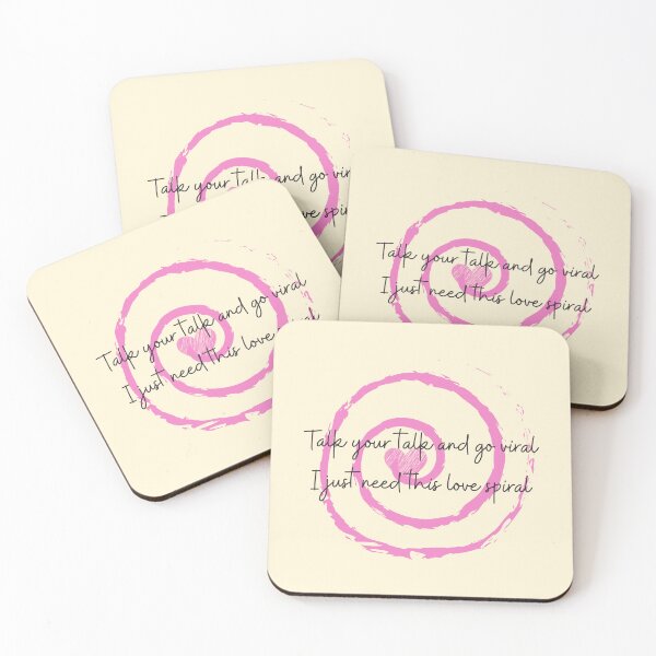 Item preview, Love Spiral / Lavender Haze designed and sold by BloompodDesigns.