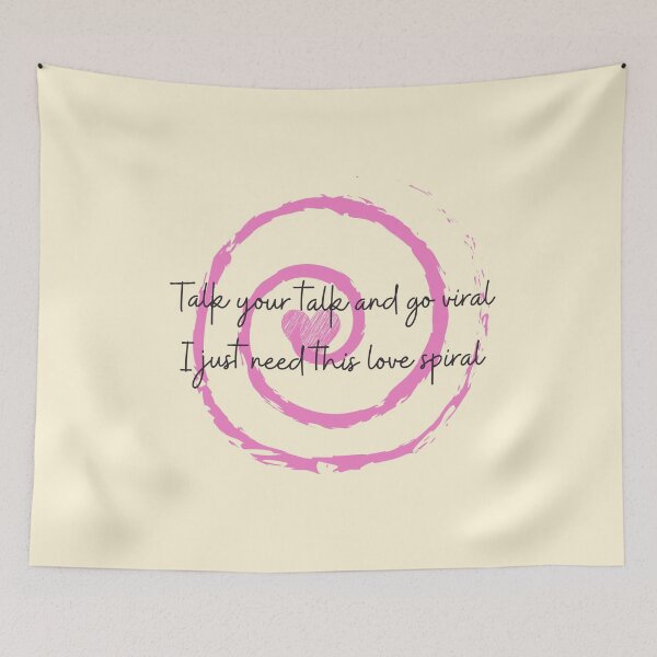Item preview, Love Spiral / Lavender Haze designed and sold by BloompodDesigns.