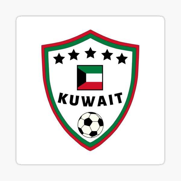 "Kuwait Football Team" Sticker for Sale by Footballunite Redbubble